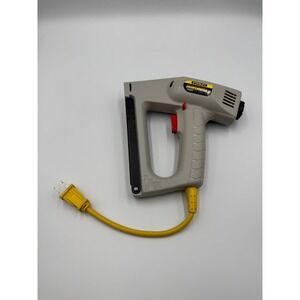 Stanley Staple Gun TRE500 SharpShooter Electric Heavy Duty Gray Plastic Corded